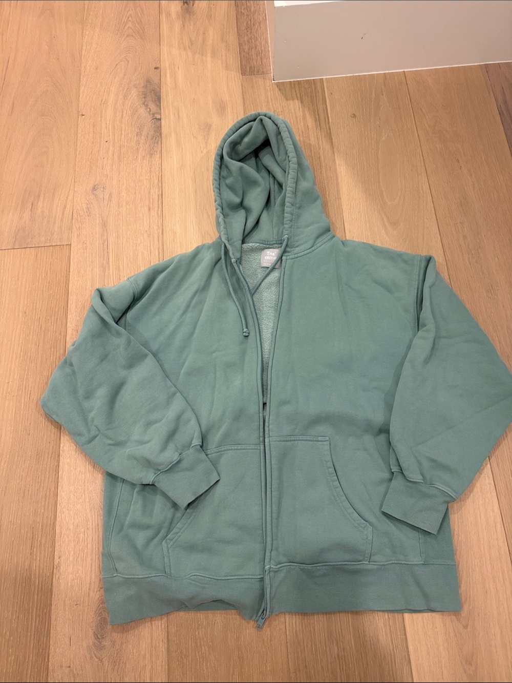 Aritzia TNA cozy AF Fleece zip up hoodie